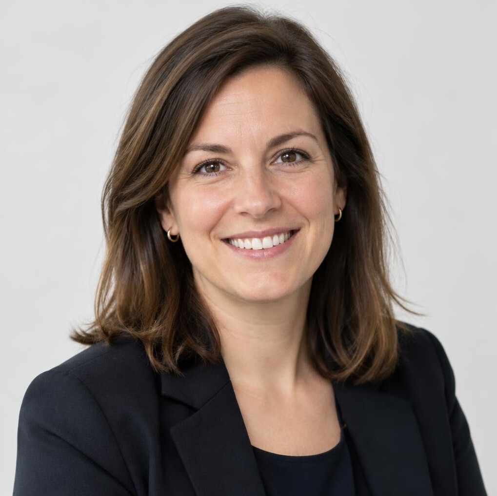 Portrait of a smiling businesswoman in a blazer